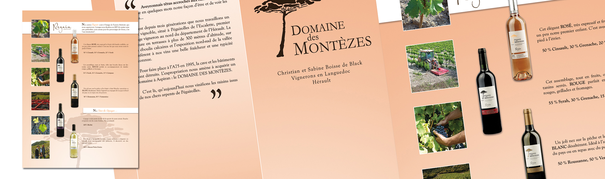 Domaine des Montèzes - Brochure Français-Anglais